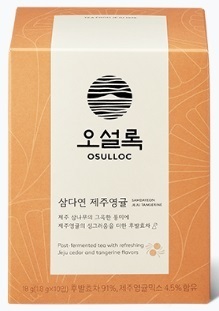Osulloc Samdayon mit Jeju Tangerinen aus Jeju / 삼다연 제주영귤 1.8 g x 10 Bag
