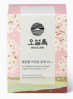 Osulloc Cherry Bloosom Tea mit schwarzer Tee und, Samdayon / 벛꽃향 가득한 올레  1.8 g x 10